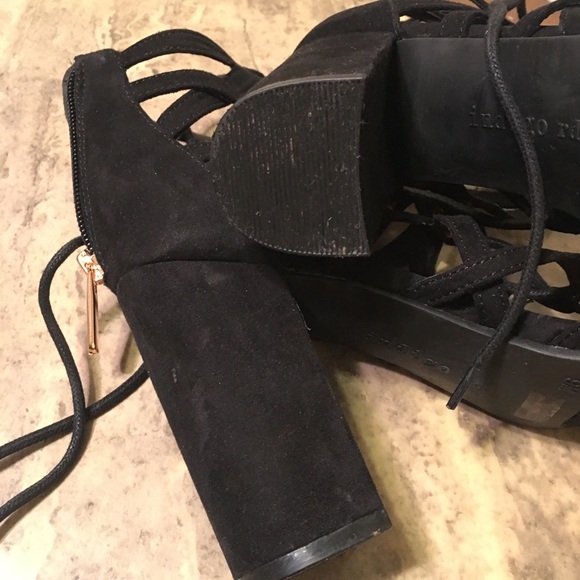 Indigo Block Heels - Picture 8 of 8